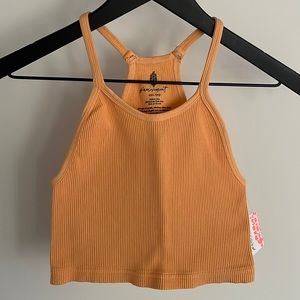 Orange Free People Happiness Runs Crop size XS/S